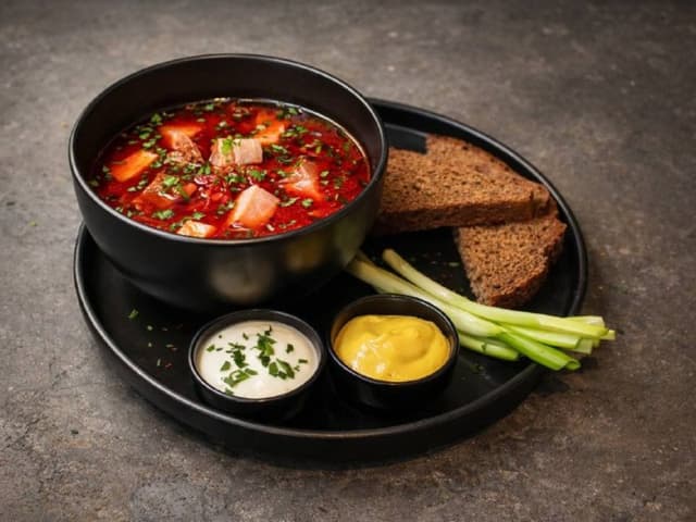 Classic Ukrainian Borscht