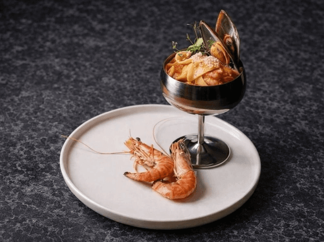 Seafood Tagliatelle